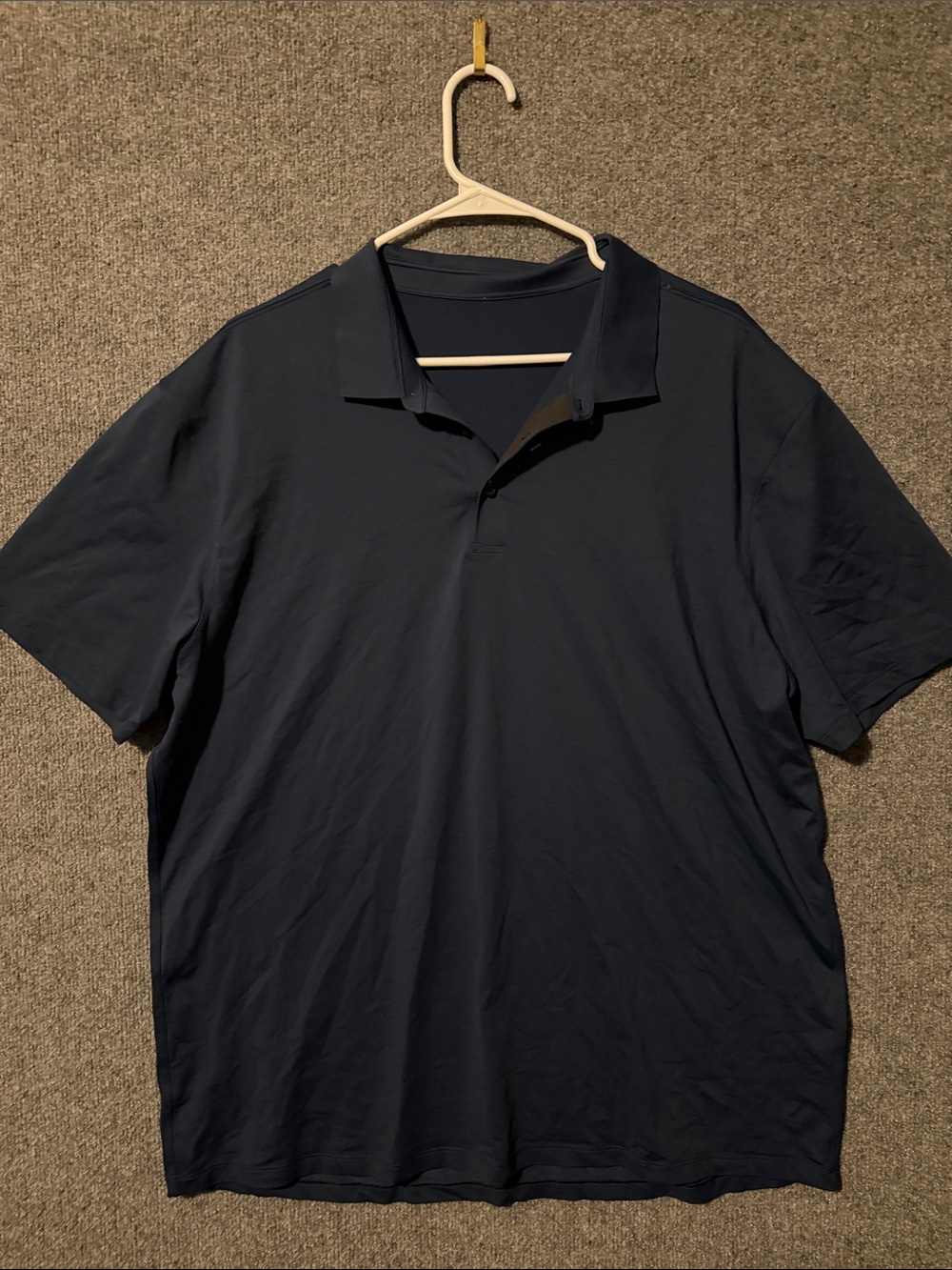 lululemon athletica Men's Dark Navy Polo Shirt